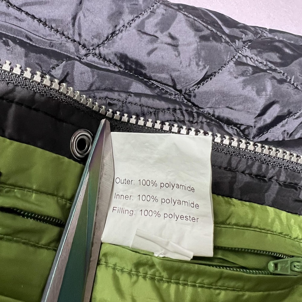 Barbour Chelsea Quilt‎ Lightweight Flyweight Jacket Womens US 4 UK 8 Black - Picture 10 of 16
